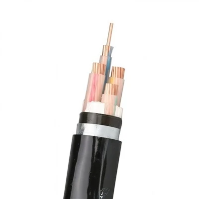 کابل برق OFC غلاف پی وی سی XLPE عایق مس خالص 0 Awg
