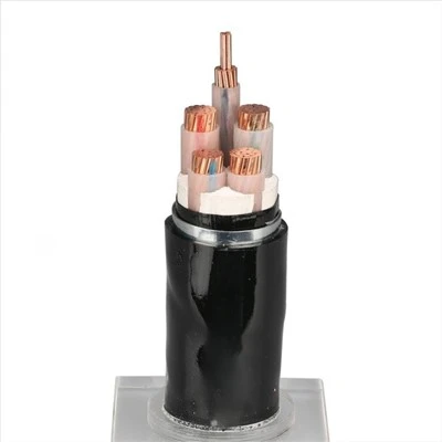 YJV Cu/XLPE/PVC/SWA/PVC عایق کابل برق بدون زره 3 هسته 0.6/1kv مس