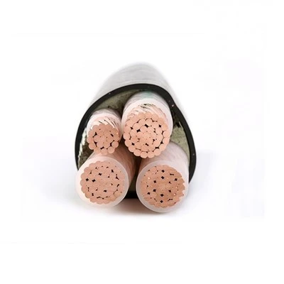 کابل غلاف پی وی سی عایق شده با هسته مسی XLPE 0.6/1KV ولتاژ پایین YJV