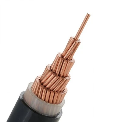 کابل پسوند برق YJV 0.6/1KV XLPE عایق پی وی سی و یک هادی آلومینیومی